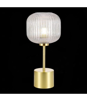 SL1154.314.01 Прикроватная лампа ST-Luce Латунь/Коньячный E27 1*60W GRAN-foto3