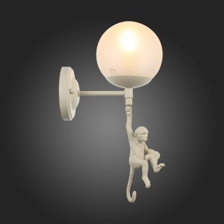 SLE115101-01 Светильник настенный Белый/Белый E27 1*60W TENATO-foto4