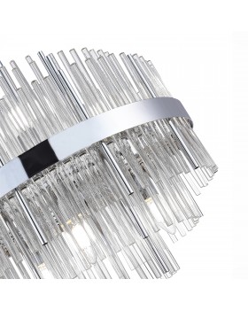 SL1634.103.06 Люстра подвесная ST-Luce Хром/Прозрачный E14 6*60W RENS-foto3