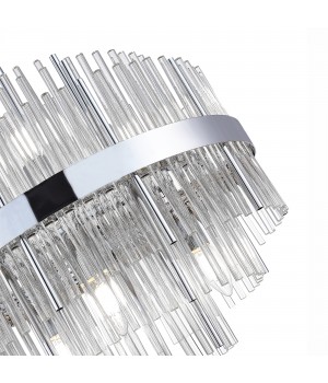 SL1634.103.06 Люстра подвесная ST-Luce Хром/Прозрачный E14 6*60W RENS-foto3