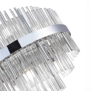 SL1634.103.06 Люстра подвесная ST-Luce Хром/Прозрачный E14 6*60W RENS-foto3