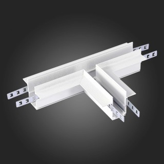 ST007.599.12 Коннектор T-образный для встраиваемого магнитного шинопровода под ГКЛ 12мм ST-Luce Белый SKYLINE 48-foto3