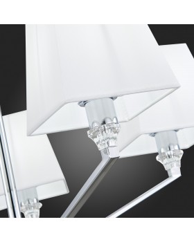 SLE107602-05 Люстра потолочная Хром/Белый E14 5*40W GRINDA-foto9