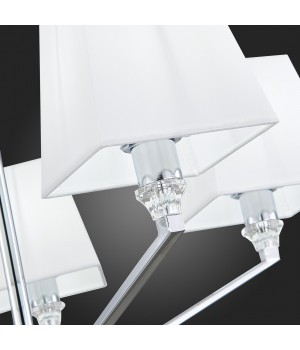 SLE107602-05 Люстра потолочная Хром/Белый E14 5*40W GRINDA-foto9