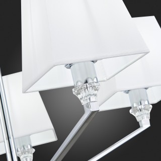 SLE107602-05 Люстра потолочная Хром/Белый E14 5*40W GRINDA-foto9