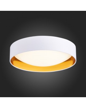 SLE201122-01 Светильник потолочный Белый, Золото/Белый LED 1*24W 4000K ORBIO-foto5