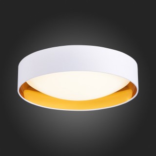 SLE201122-01 Светильник потолочный Белый, Золото/Белый LED 1*24W 4000K ORBIO-foto5