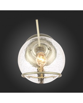 SL1136.201.01 Бра Шампань/Прозрачный,С пузырьками воздуха E14 1*40W RESCHEZA-foto9