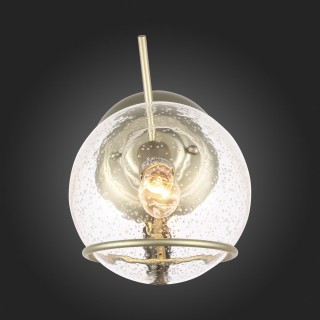 SL1136.201.01 Бра Шампань/Прозрачный,С пузырьками воздуха E14 1*40W RESCHEZA-foto9