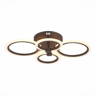 SLE500572-04 Светильник потолочный Кофейный/Белый LED 1*72W 3000-6000K CERINA-foto2