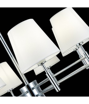 SLE105453-05 Светильник подвесной Хром/Белый E14 5*40W LAGORO-foto6