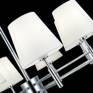 SLE105453-05 Светильник подвесной Хром/Белый E14 5*40W LAGORO-foto6