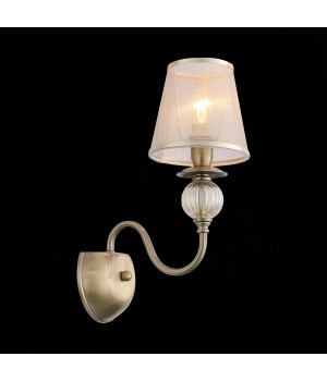 SL185.301.01 Бра Бронза, Прозрачный/Бежевый, Бронза E14 1*40W GRAZIA-foto6