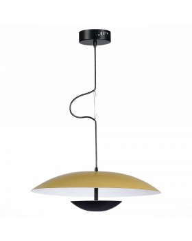 SL6502.203.01 Светильник подвесной ST-Luce Золотистый,Черный/Золотистый LED 1*35W 3000K ARMONICO-foto2