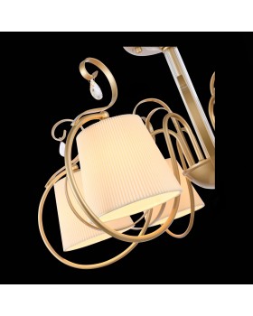 SL177.203.06 Люстра подвесная, потолочная Золотистый/Белый E14 6*40W AZZURRO-foto7