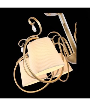 SL177.203.06 Люстра подвесная, потолочная Золотистый/Белый E14 6*40W AZZURRO-foto7