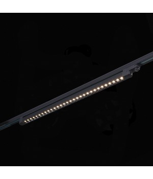 ST662.436.30 Св-к трек. Черный LED 1*30W 3000K 2 400Lm Ra>90 48° IP20 L935xW33xH73 165-265V Трехфазная трековая система-foto5