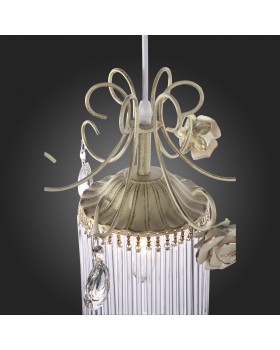 SL425.503.01 Подвес ST-Luce Белый/Прозрачный E14 1*40W PETRA-foto9