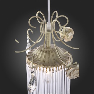 SL425.503.01 Подвес ST-Luce Белый/Прозрачный E14 1*40W PETRA-foto9