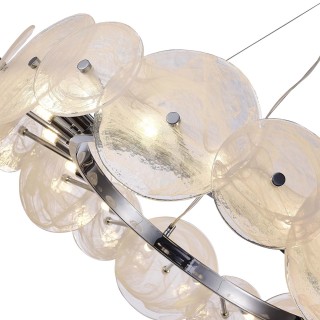 SL1658.103.18 Люстра подвесная ST-Luce Хром/Прозрачно-Белый G9 18*5W 4000K ELSA-foto3