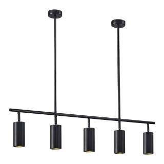 SL1206.403.05 Светильник подвесной ST-Luce Черный/Черный GU10 5*5W 4000K SORMANO-foto3