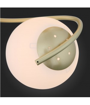 SL711.202.04 Люстра потолочная Золотистый/Белый E27 4*60W DELICATA-foto9