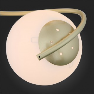 SL711.202.04 Люстра потолочная Золотистый/Белый E27 4*60W DELICATA-foto9