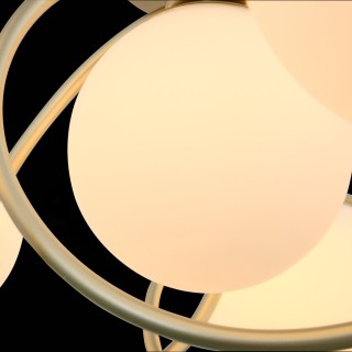 SL711.202.06 Люстра потолочная Золотистый/Белый E27 6*60W DELICATA-foto6