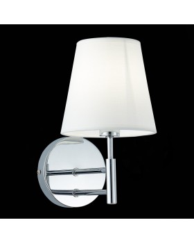 SLE105451-01 Светильник настенный Хром/Белый E14 1*40W LAGORO-foto3