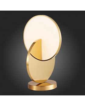 SL6107.204.01 Прикроватная лампа ST-Luce Золотистый/Белый Золотистый LED 1*14W 3000K Eclisse-foto5