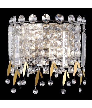 SL1655.201.02 Бра ST-Luce Золотистый/Прозрачный E14 2*40W DESIO-foto3