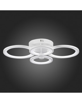 SLE200302-04 Светильник потолочный Белый/Белый LED 1*100W 3000-6000K LETO-foto12