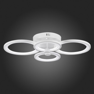 SLE200302-04 Светильник потолочный Белый/Белый LED 1*100W 3000-6000K LETO-foto12