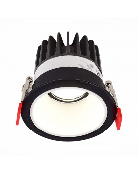 ST051.408.01 Встраиваемый корпус для светодиодного модуля серии ST850, ST851 ST-Luce Черный SHIFT-foto2