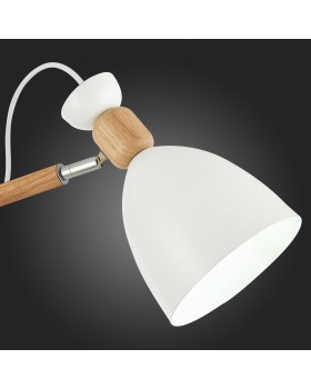 SLE103802-03 Люстра потолочная Светлое дерево, Белый/Белый E27 3*60W BALCAMO-foto9