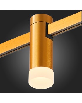 ST812.206.03 Магнитный трековый светильник FARM Золотистый LED 1*3W 3000K 93Lm Ra90 120 IP20 D29xH90 24V FARM-foto7