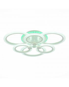 SLE500652-06RGB Светильник потолочный Белый/Белый LED 1*108W RGB 8W 3000-6000K CERINA-foto3