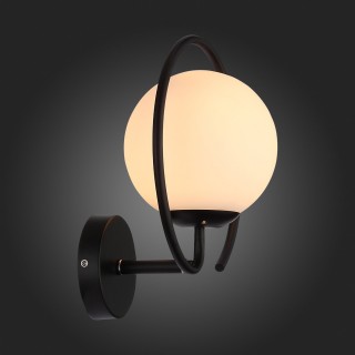 SL418.401.01 Бра Черный/Белый E27 1*60W GALIO-foto8