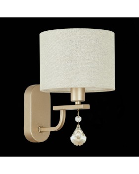 SLE107701-01 Бра Шампань/Светло-бежевый E14 1*40W ELIDA-foto4