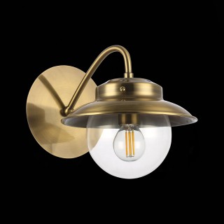 SLE110101-01 Светильник настенный Античная бронза/Прозрачный E14 1*40W GARONNI-foto5