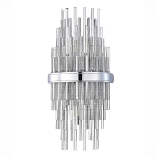 SL1628.101.02 Бра ST-Luce Хром/Прозрачный, Хром E14 2*40W TERAMO-foto2