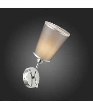 SLE103001-01 Бра Хром/Черный E14 1*40W MALEONTE-foto12