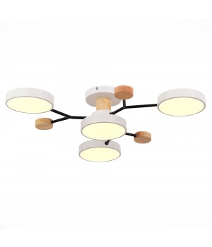 SLE6006-502-04 Светильник потолочный Белый/Белый LED 4*12W 3000K/4500K/6000K FAEMA-foto3