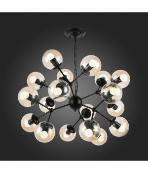 SLE154913-18 Светильник подвесной Черный/Янтарный E14 18*60W LACOTTA-foto7