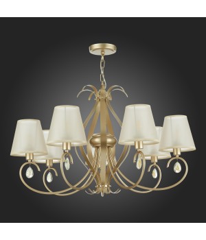 SLE111403-07 Люстра подвесная Шампань/Шампань E14 7*40W FOGGIA-foto8