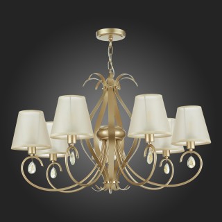 SLE111403-07 Люстра подвесная Шампань/Шампань E14 7*40W FOGGIA-foto8