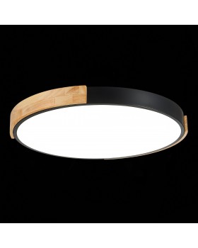 SLE201342-01 Светильник потолочный Черный, Светлое дерево/Белый LED 1*40W 3000K/4000K/6000K DELIA-foto9