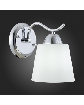 SLE103901-01 Бра Хром/Белый E27 1*60W LIADA-foto5