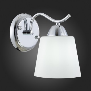 SLE103901-01 Бра Хром/Белый E27 1*60W LIADA-foto5