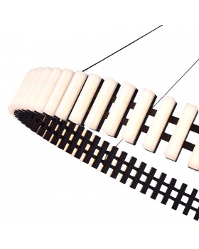 SL6203.403.40 Люстра подвесная ST-Luce Черный/Белый LED 1*40W 3000K ESTENSE-foto3